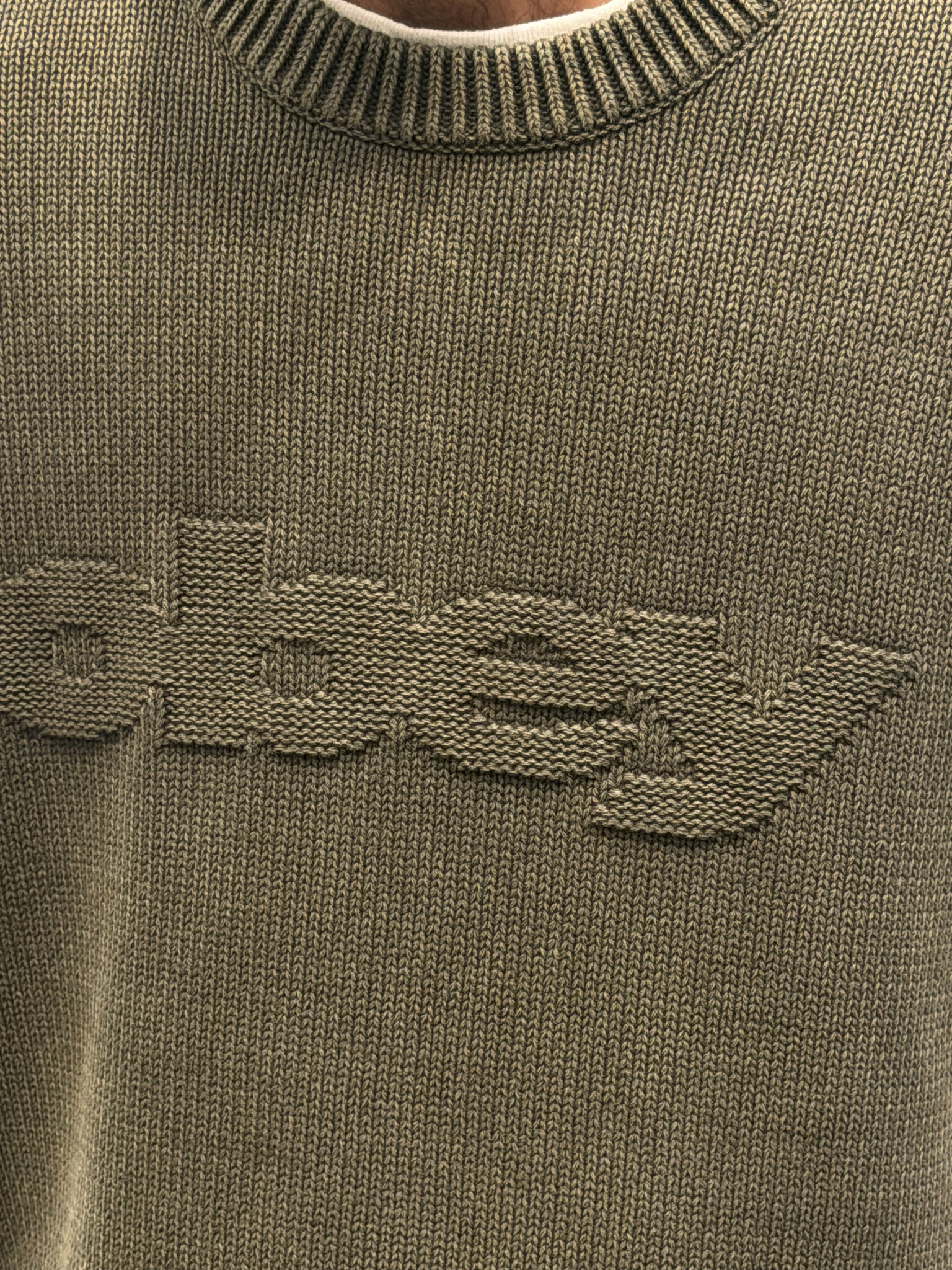 Obey Men Fade Wash Speed Logo Sweater