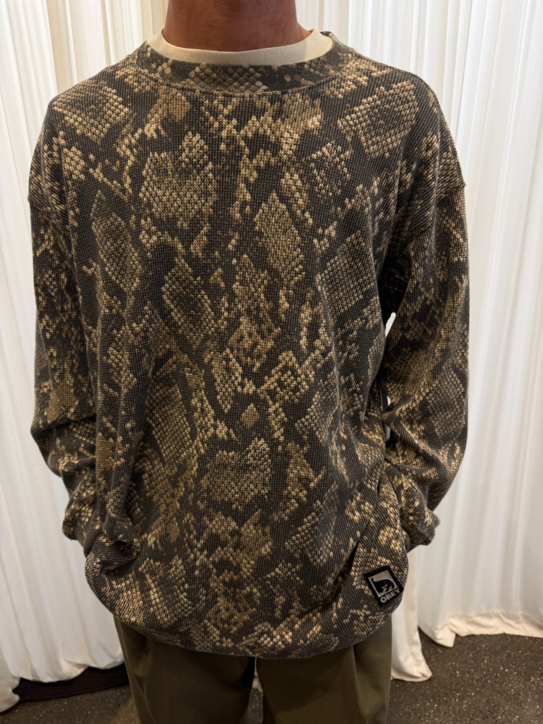 Obey Men Post Thermal Sweater