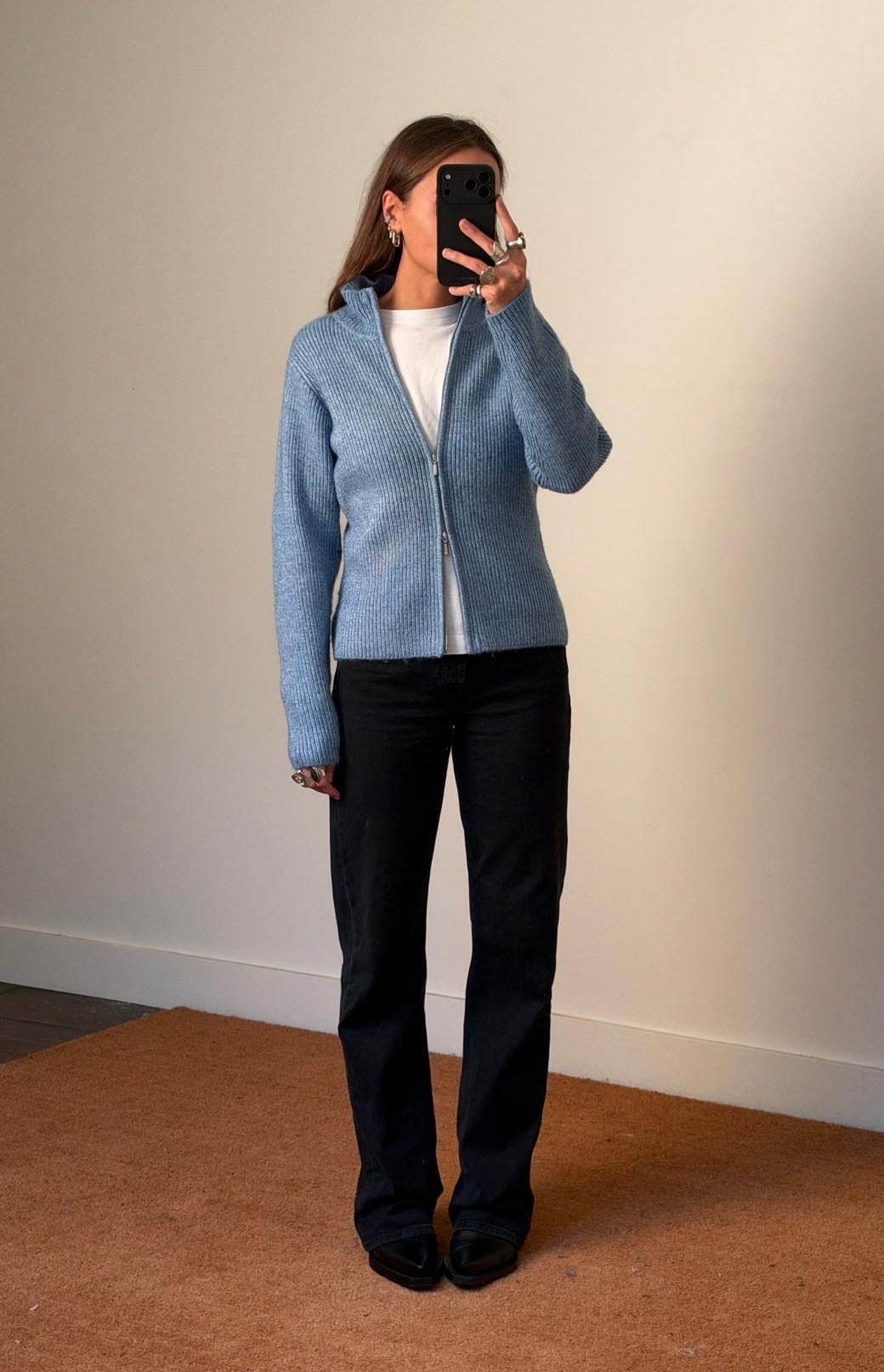 Obey Women Ciel 2Way Zip Cardigan
