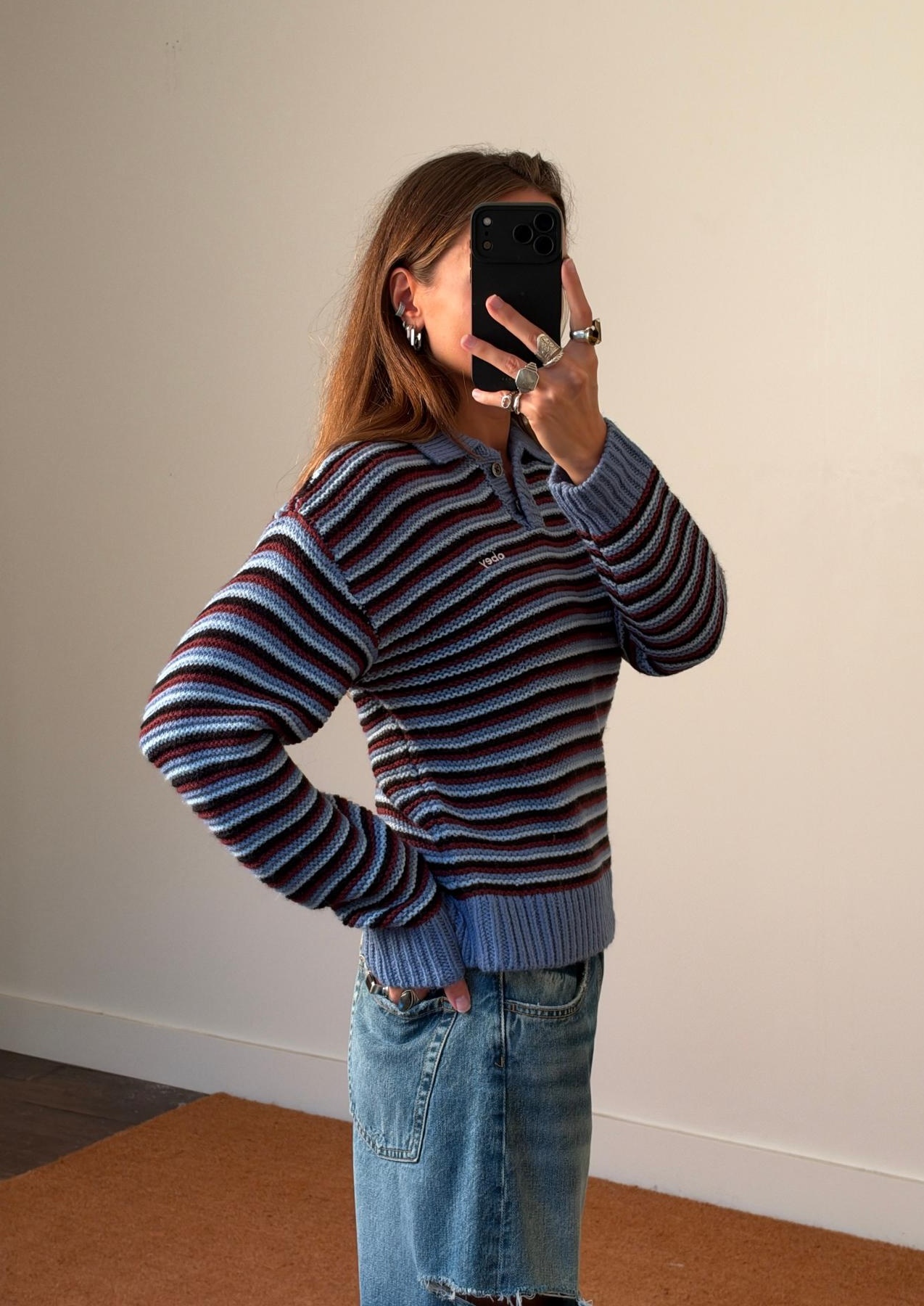 Obey Women Colette Polo Sweater