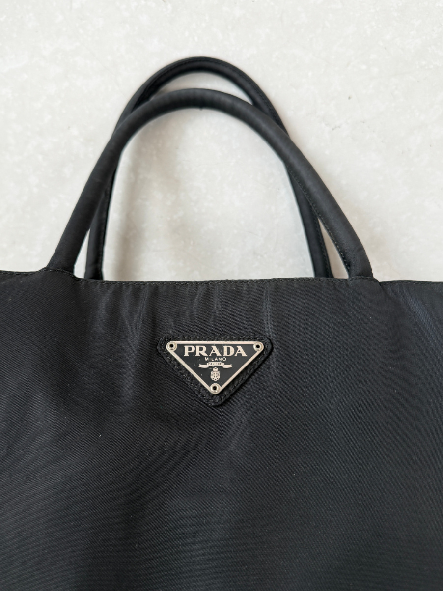 RR ARCHIVE Prada Nylon Midi Tote
