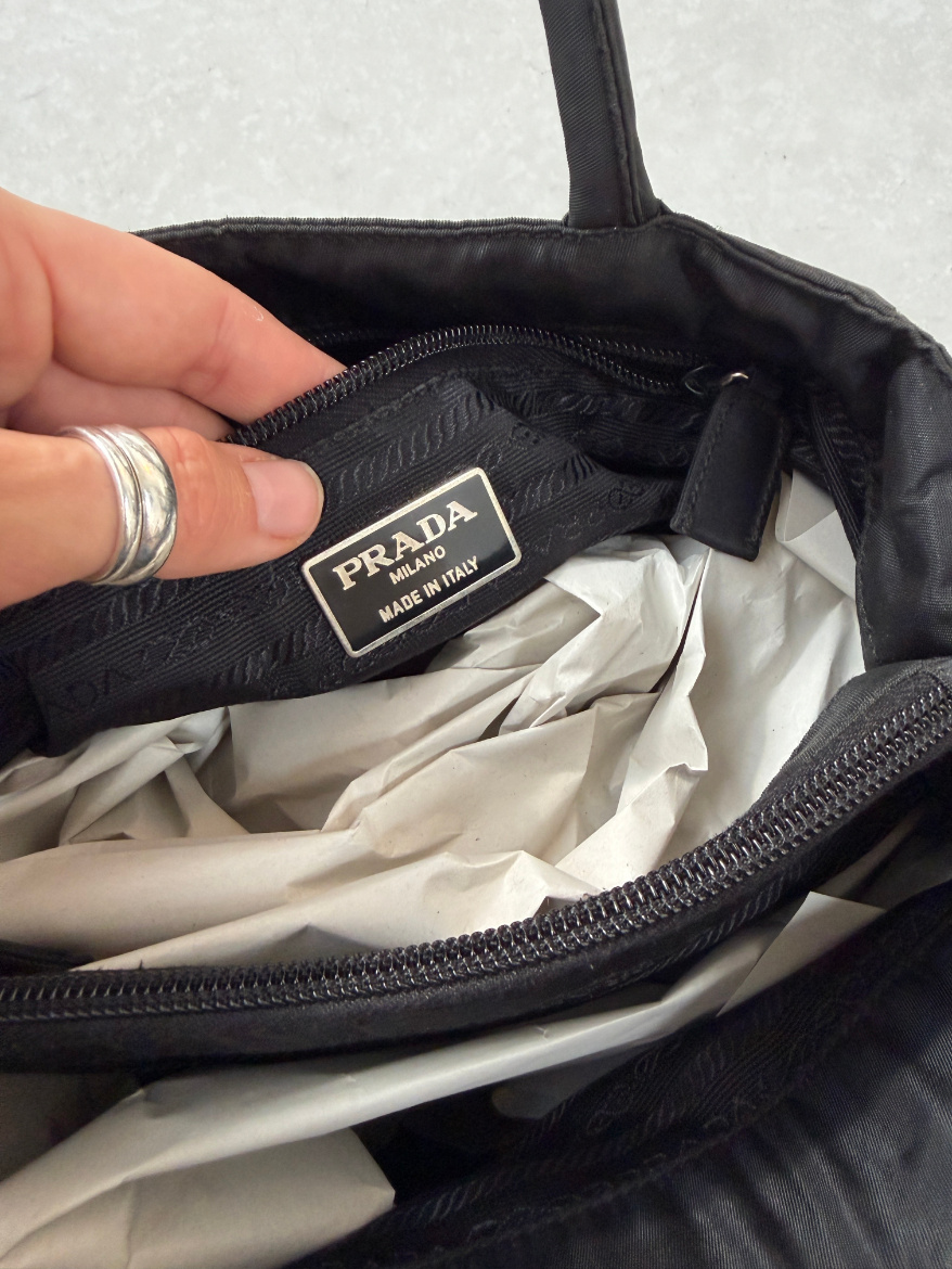 RR ARCHIVE Prada Nylon Midi Tote