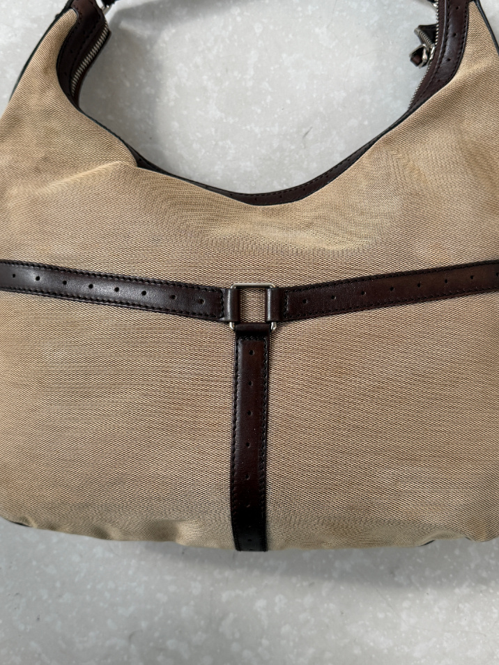 RR ARCHIVE Gucci GG Web Reins Hobo