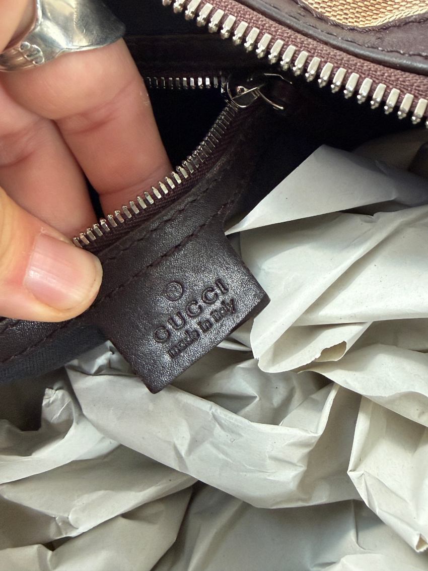 RR ARCHIVE Gucci GG Web Reins Hobo