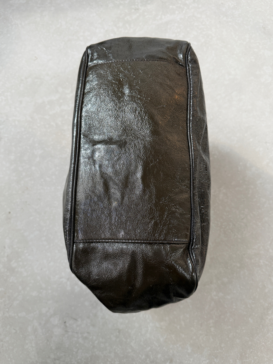 RR ARCHIVE Yves Saint Laurent Enamel Hobo Bag