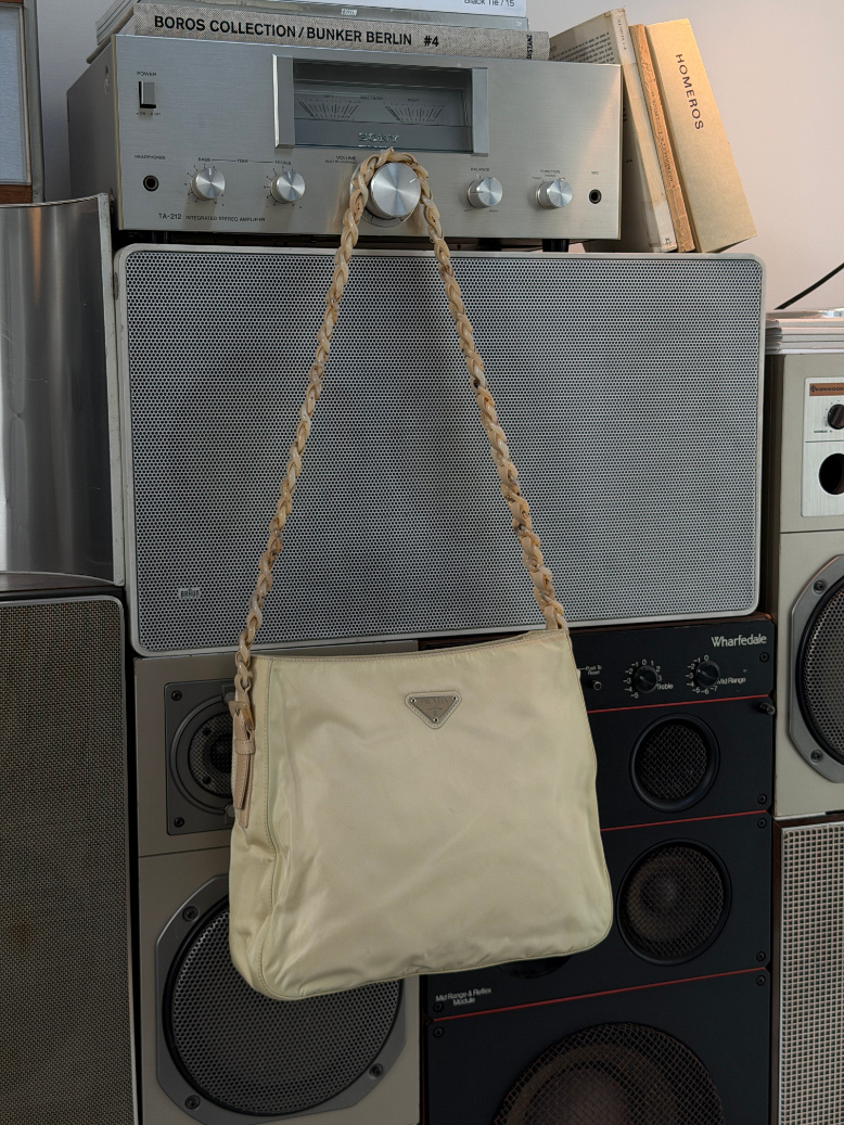 RR ARCHIVE Prada Nylon Chain Shoulder Bag