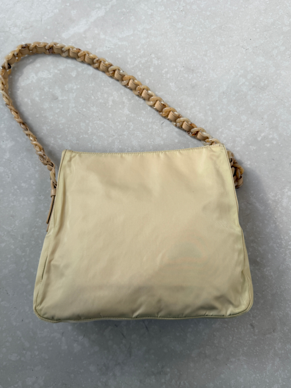 RR ARCHIVE Prada Nylon Chain Shoulder Bag