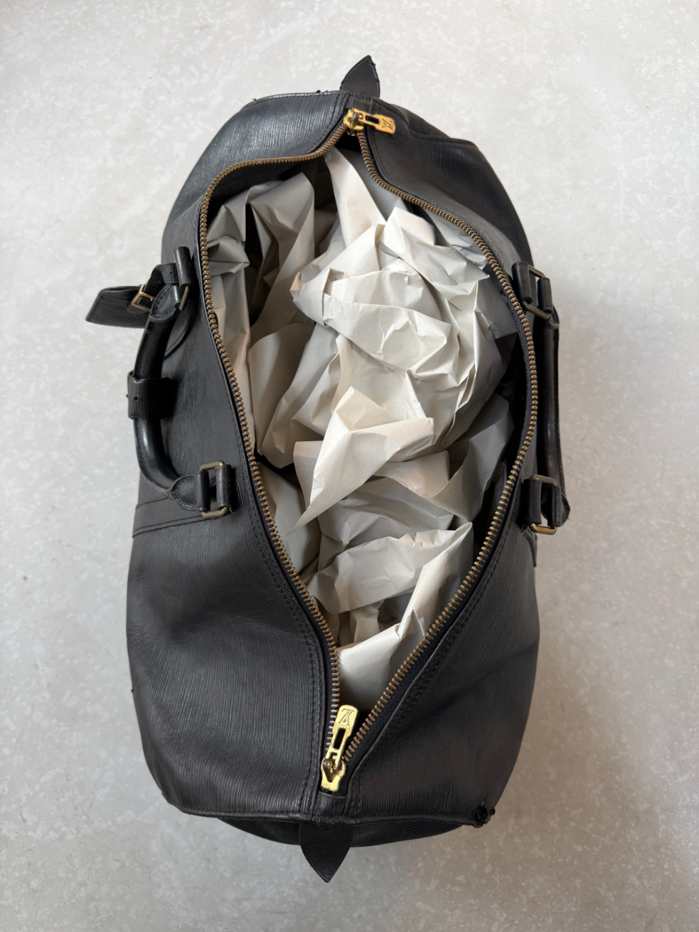 RR ARCHIVE Louis Vuitton Epi Keepall 55