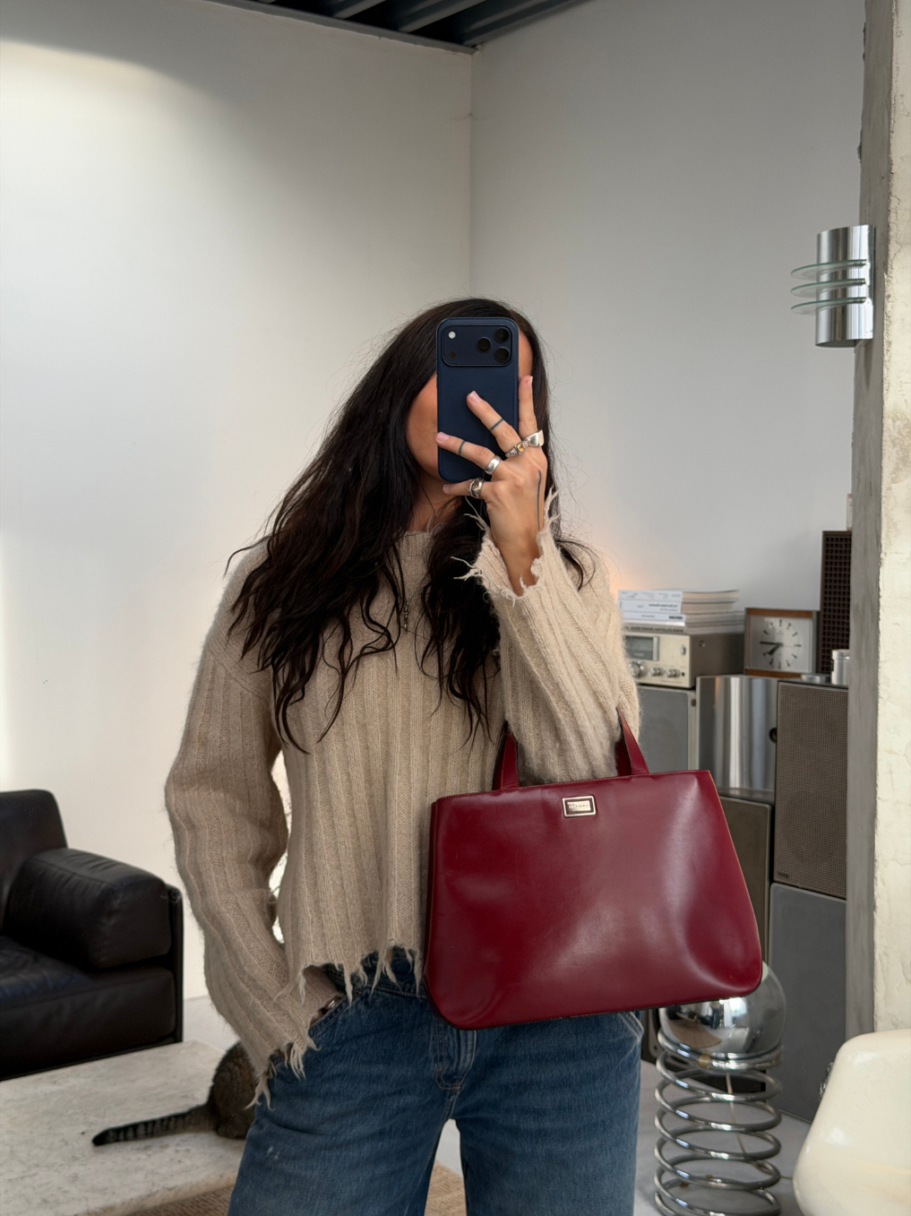 RR ARCHIVE Burberry Leather Handbag