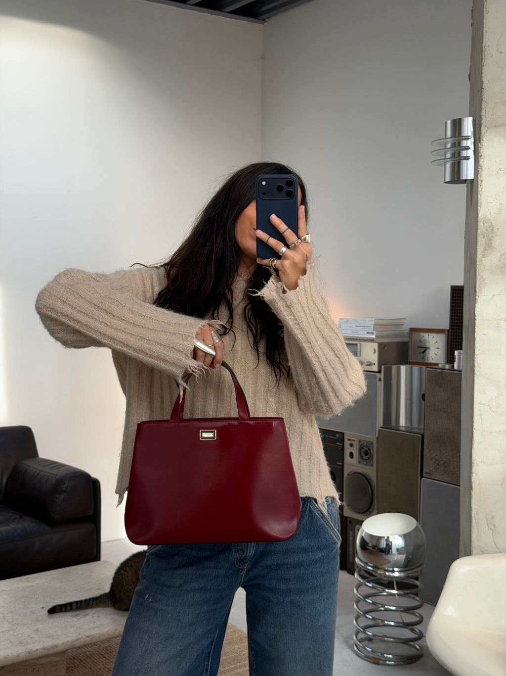 RR ARCHIVE Burberry Leather Handbag
