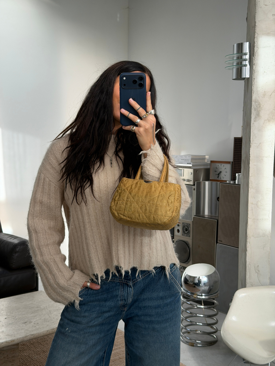 RR ARCHIVE Dior Nylon Monogram Mini Bag