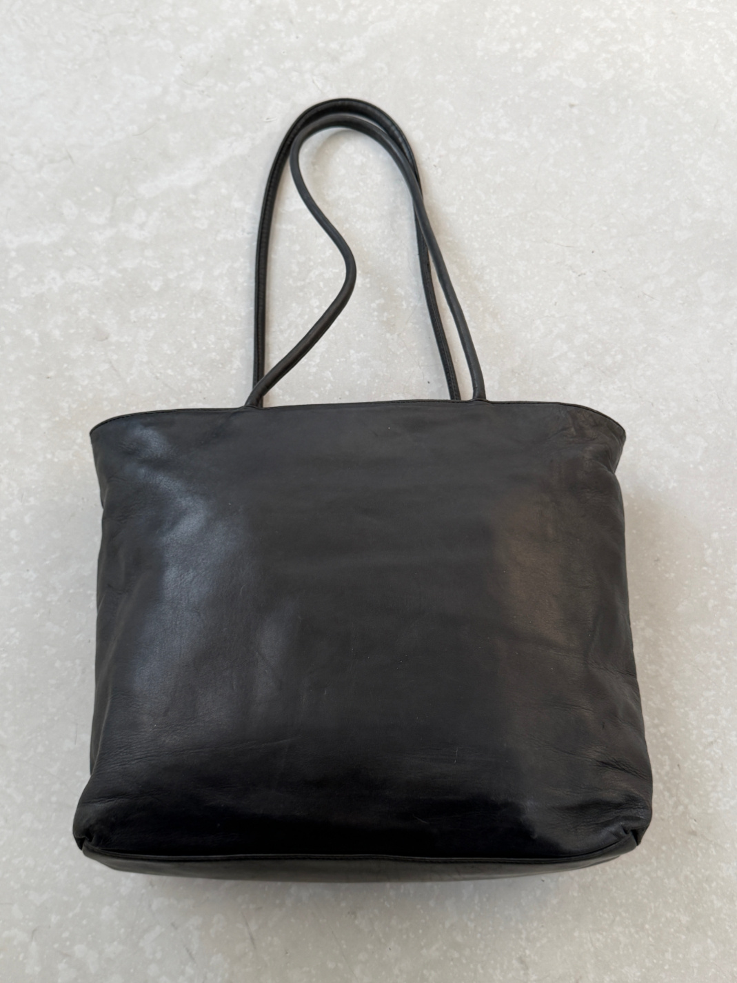 RR ARCHIVE Prada Leather Double Handle Tote