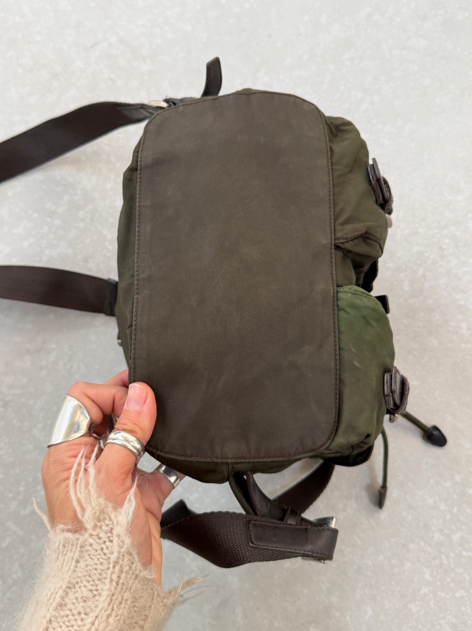 RR ARCHIVE Prada Nylon Small Backpack