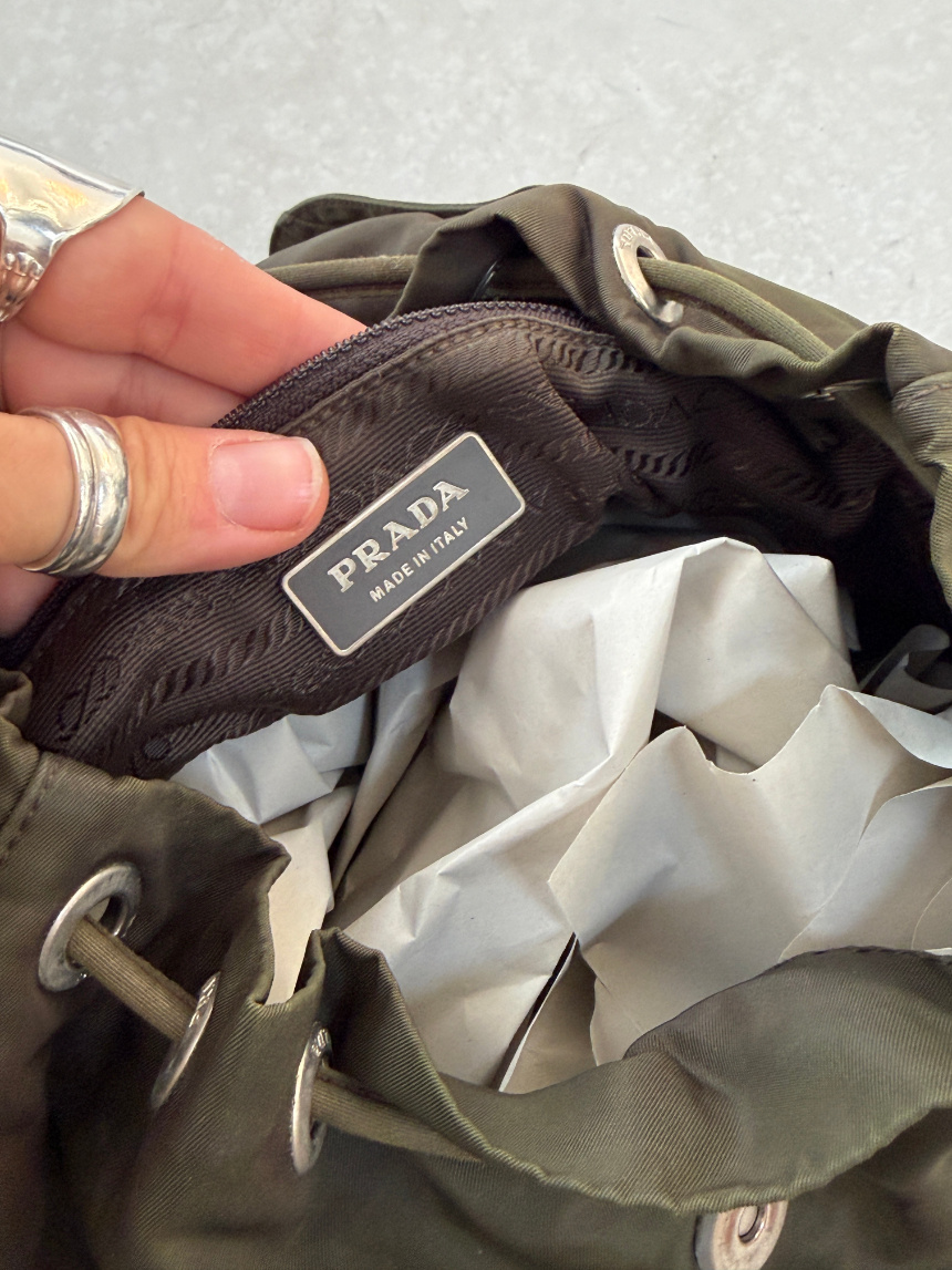 RR ARCHIVE Prada Nylon Small Backpack