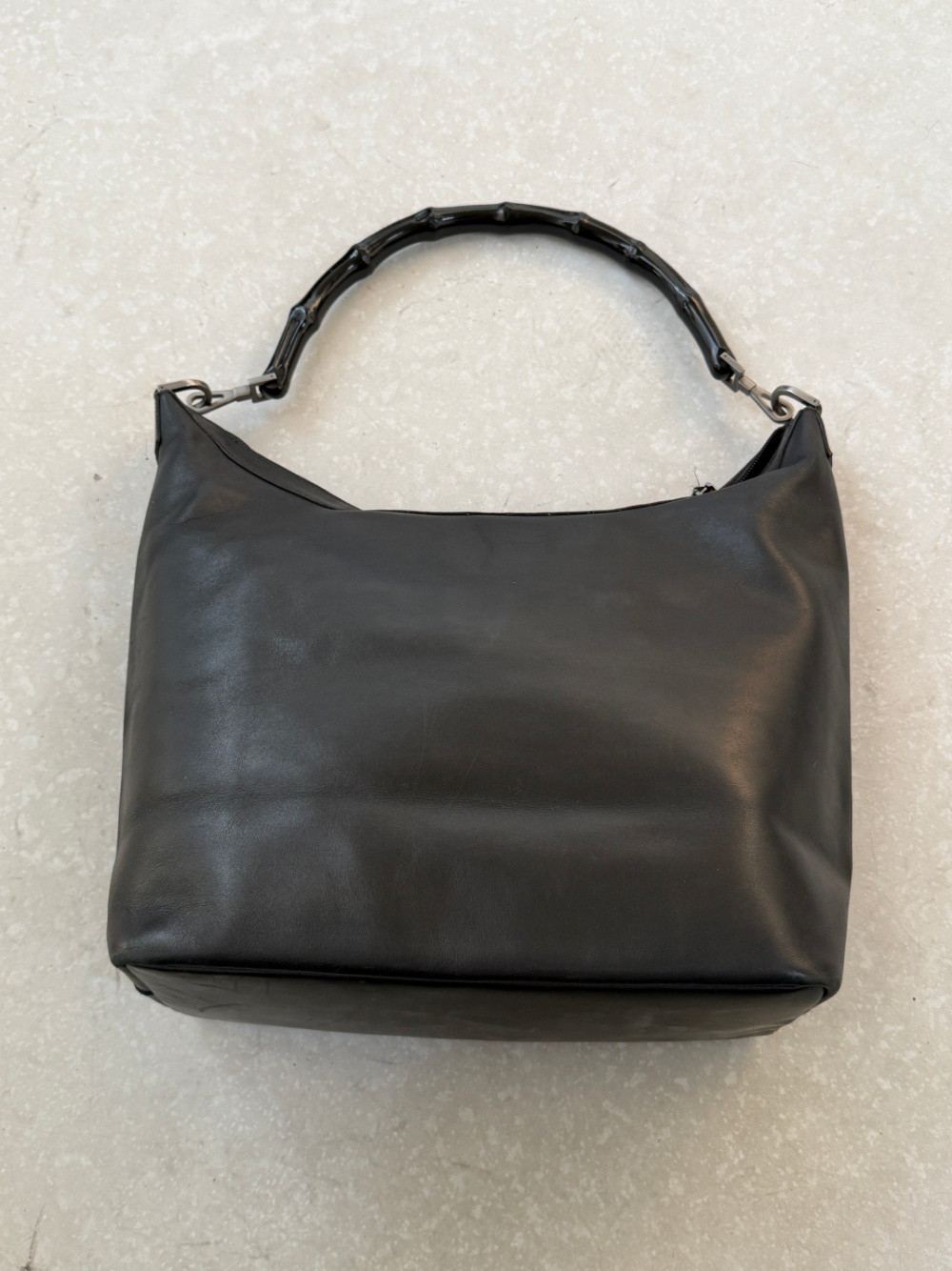 RR ARCHIVE Gucci Bamboo Leather Hobo Bag
