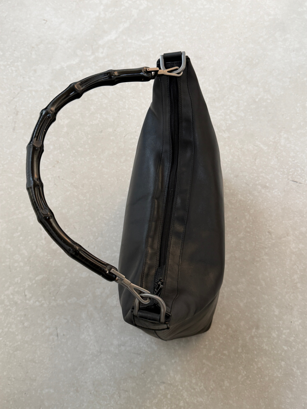 RR ARCHIVE Gucci Bamboo Leather Hobo Bag