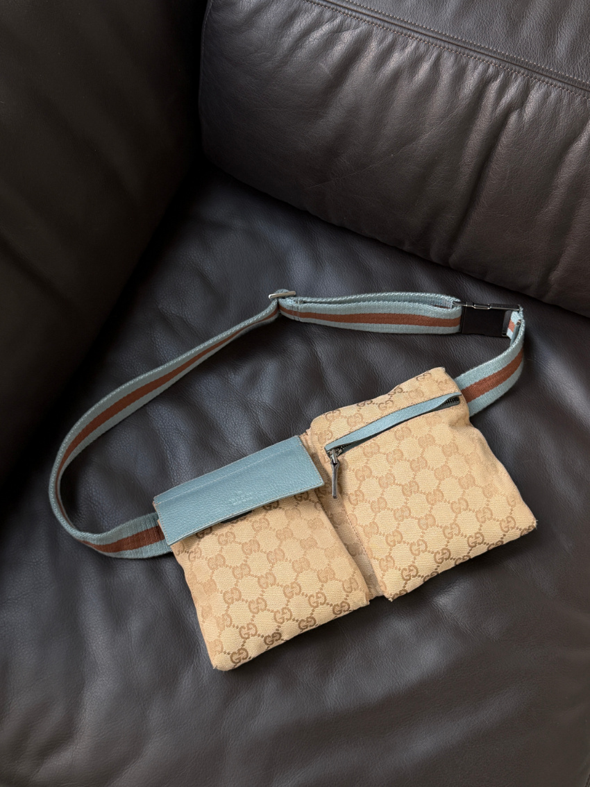 RR ARCHIVE Gucci GG Canvas Belt Bag