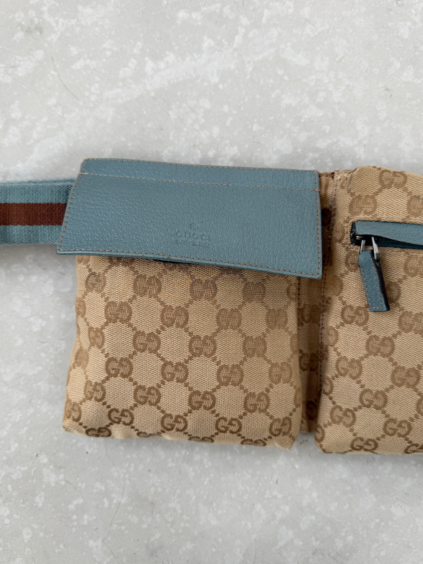 RR ARCHIVE Gucci GG Canvas Belt Bag
