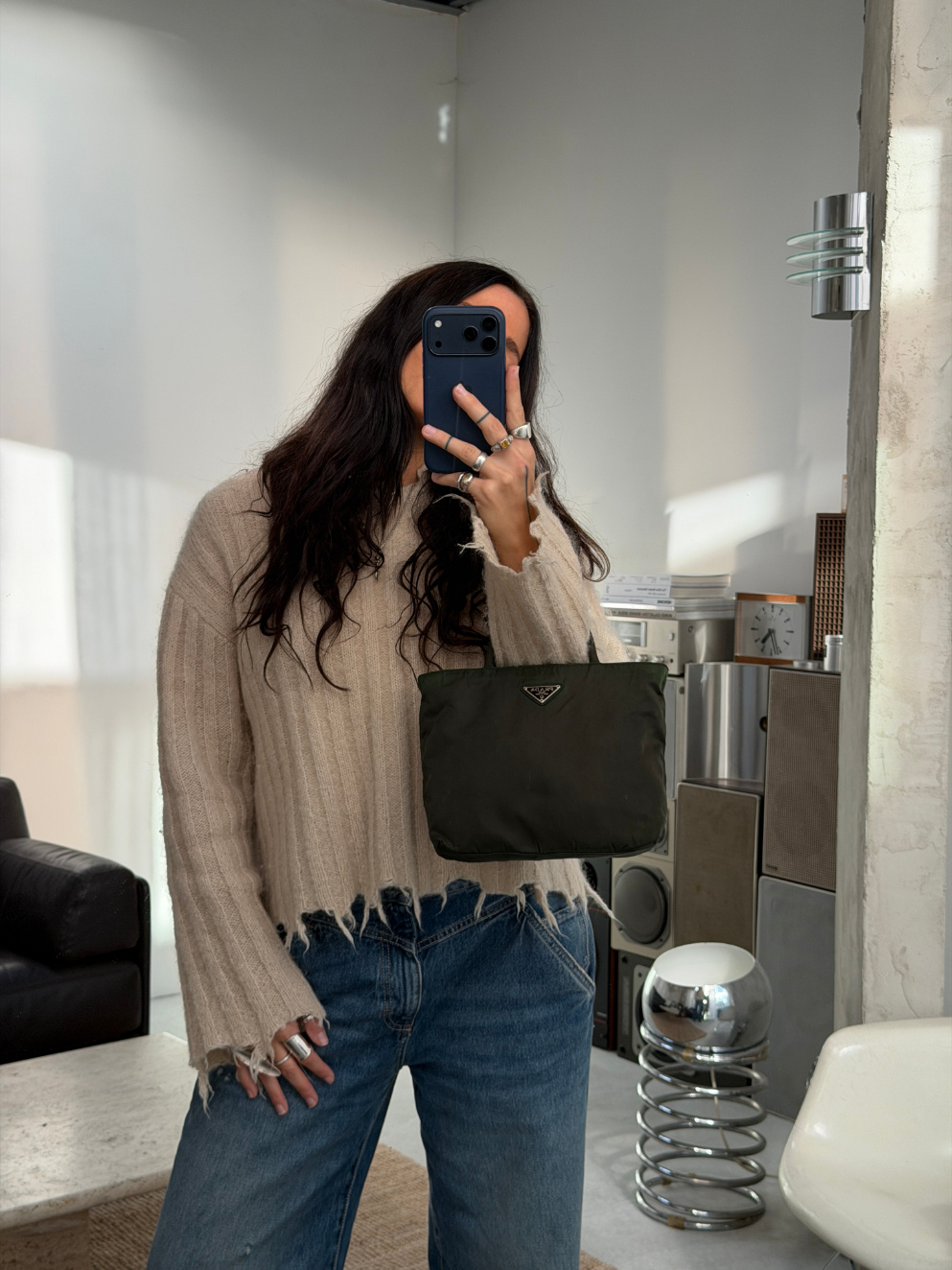 RR ARCHIVE Prada Nylon Mini Handbag