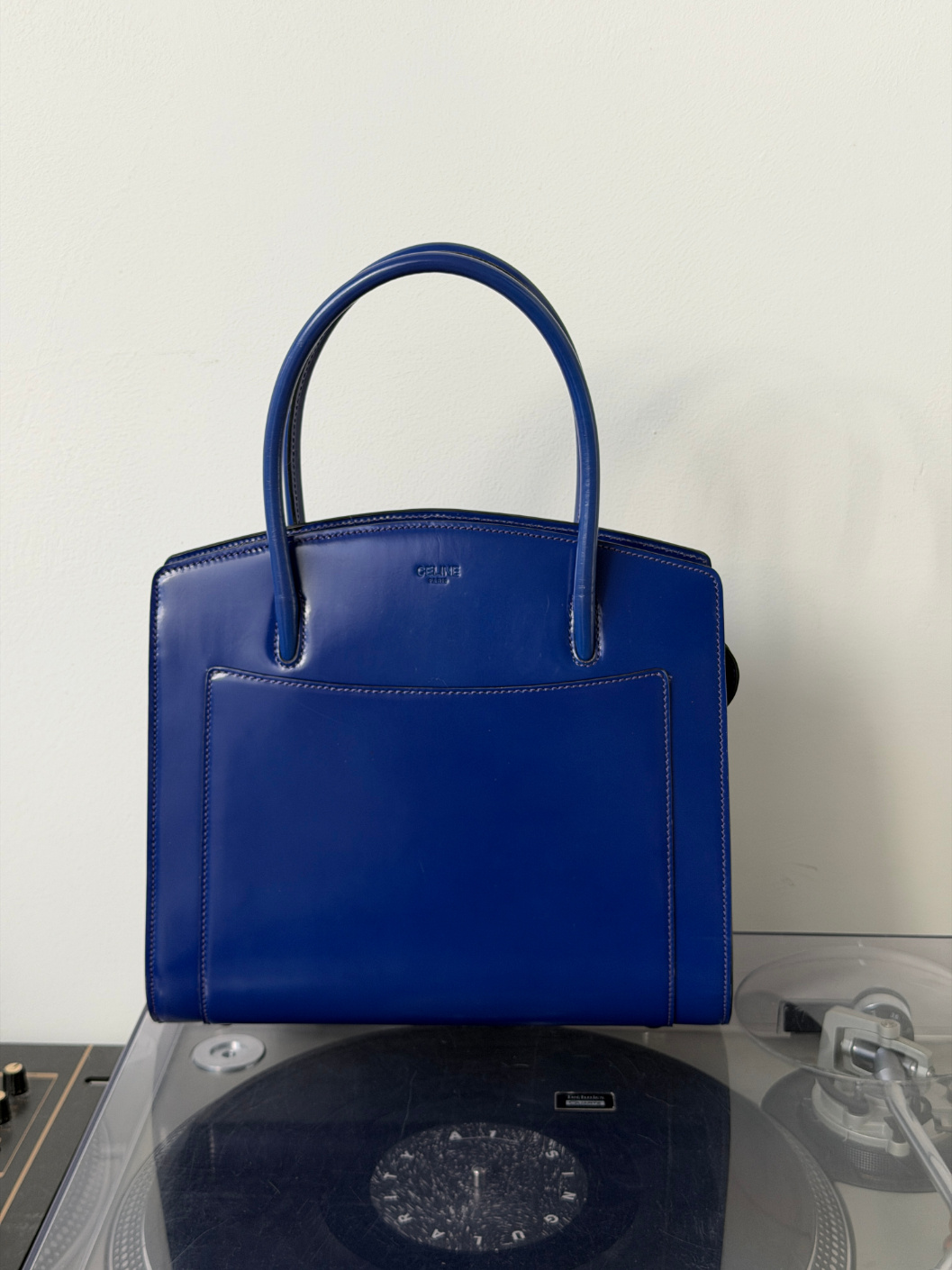 RR ARCHIVE Celine Patent Leather Handbag