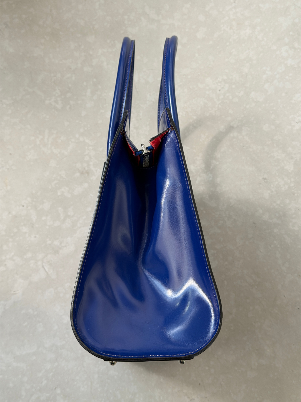 RR ARCHIVE Celine Patent Leather Handbag