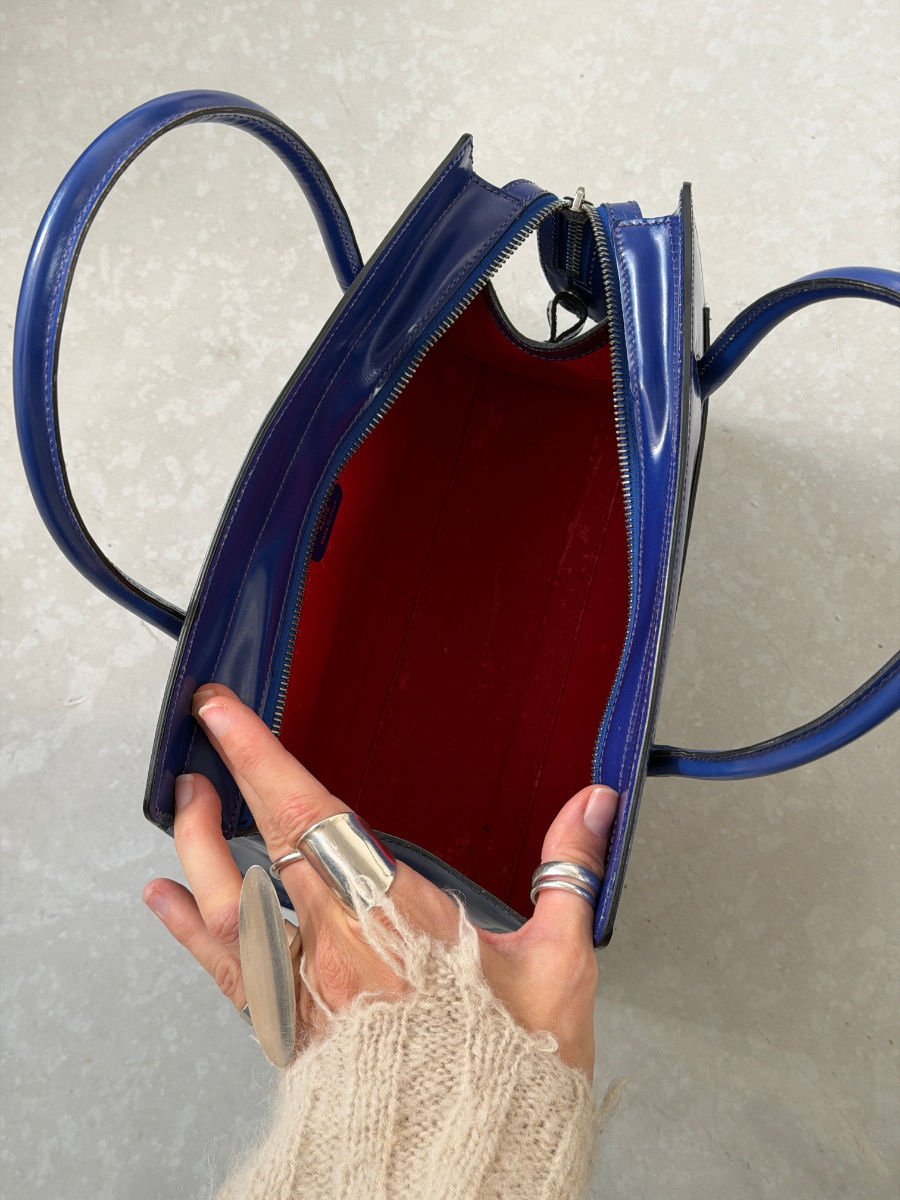 RR ARCHIVE Celine Patent Leather Handbag