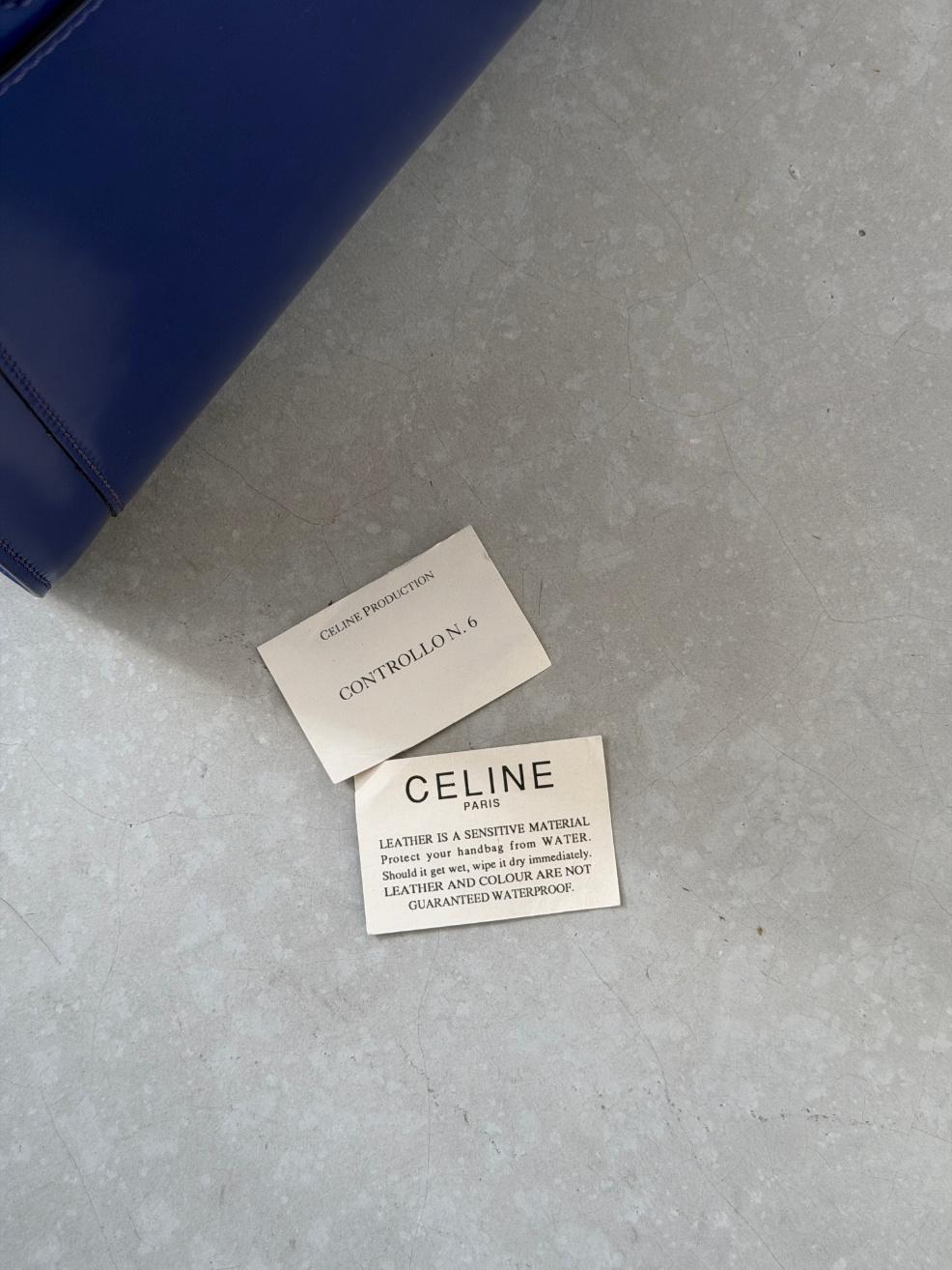 RR ARCHIVE Celine Patent Leather Handbag