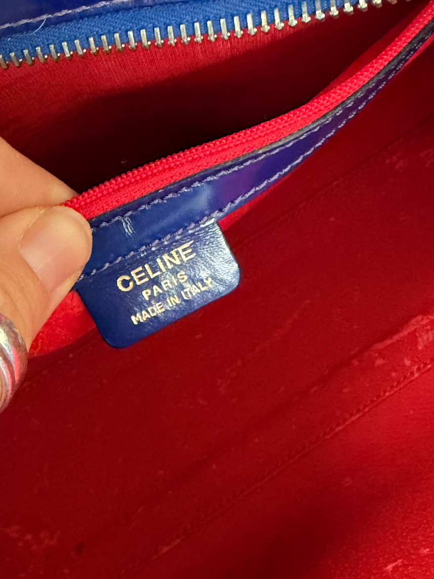 RR ARCHIVE Celine Patent Leather Handbag