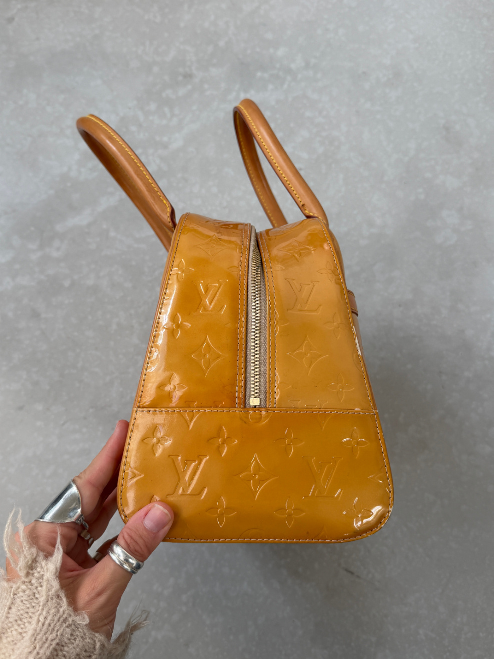 RR ARCHIVE Louis Vuitton Monogram Vernis Tompkins Square