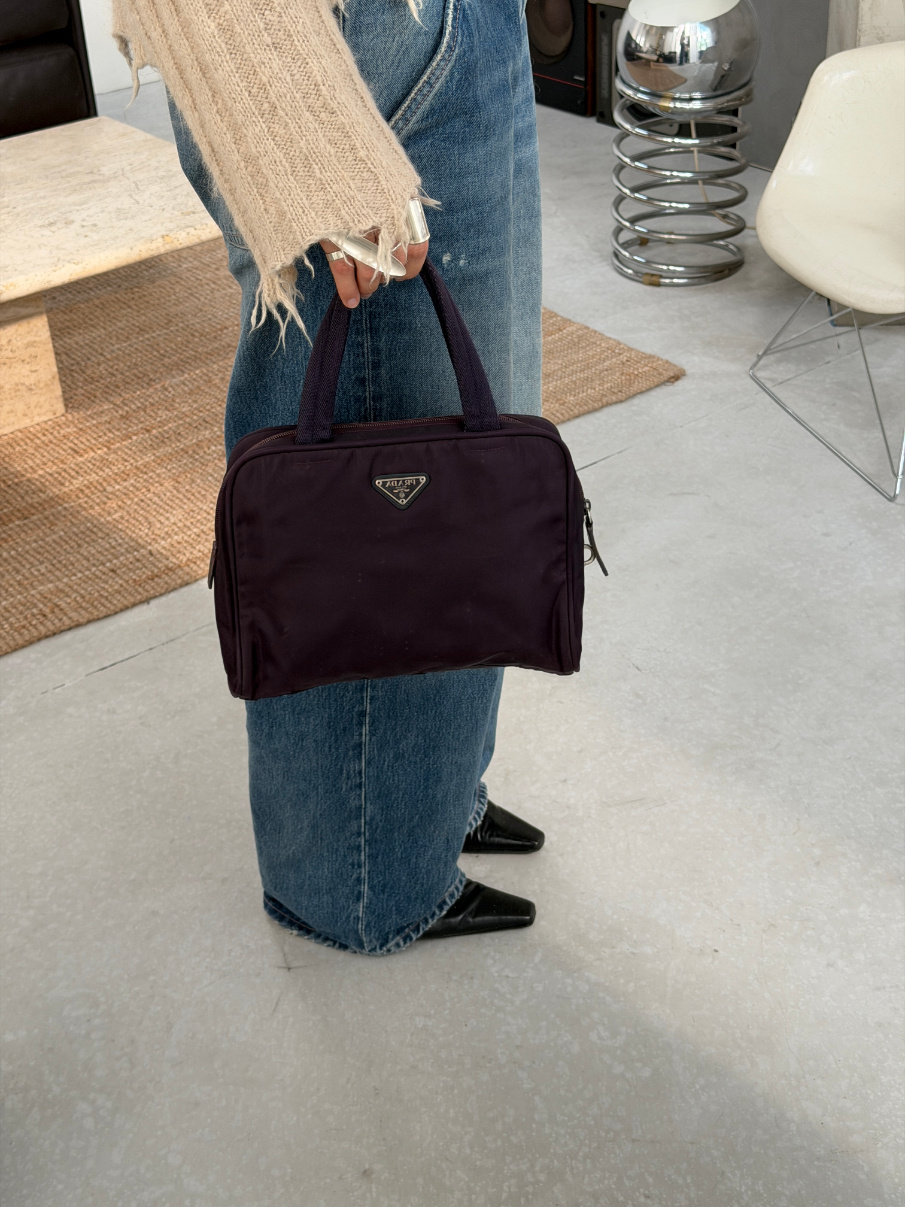 RR ARCHIVE Prada Nylon Midi Handbag