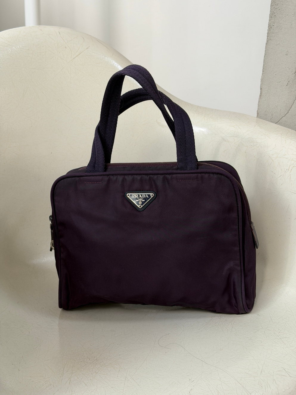 RR ARCHIVE Prada Nylon Midi Handbag