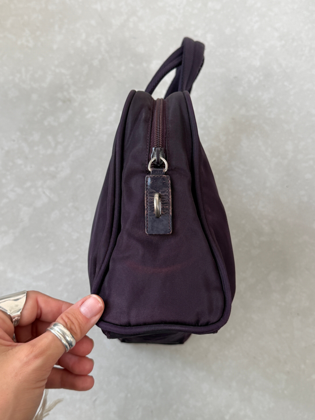 RR ARCHIVE Prada Nylon Midi Handbag