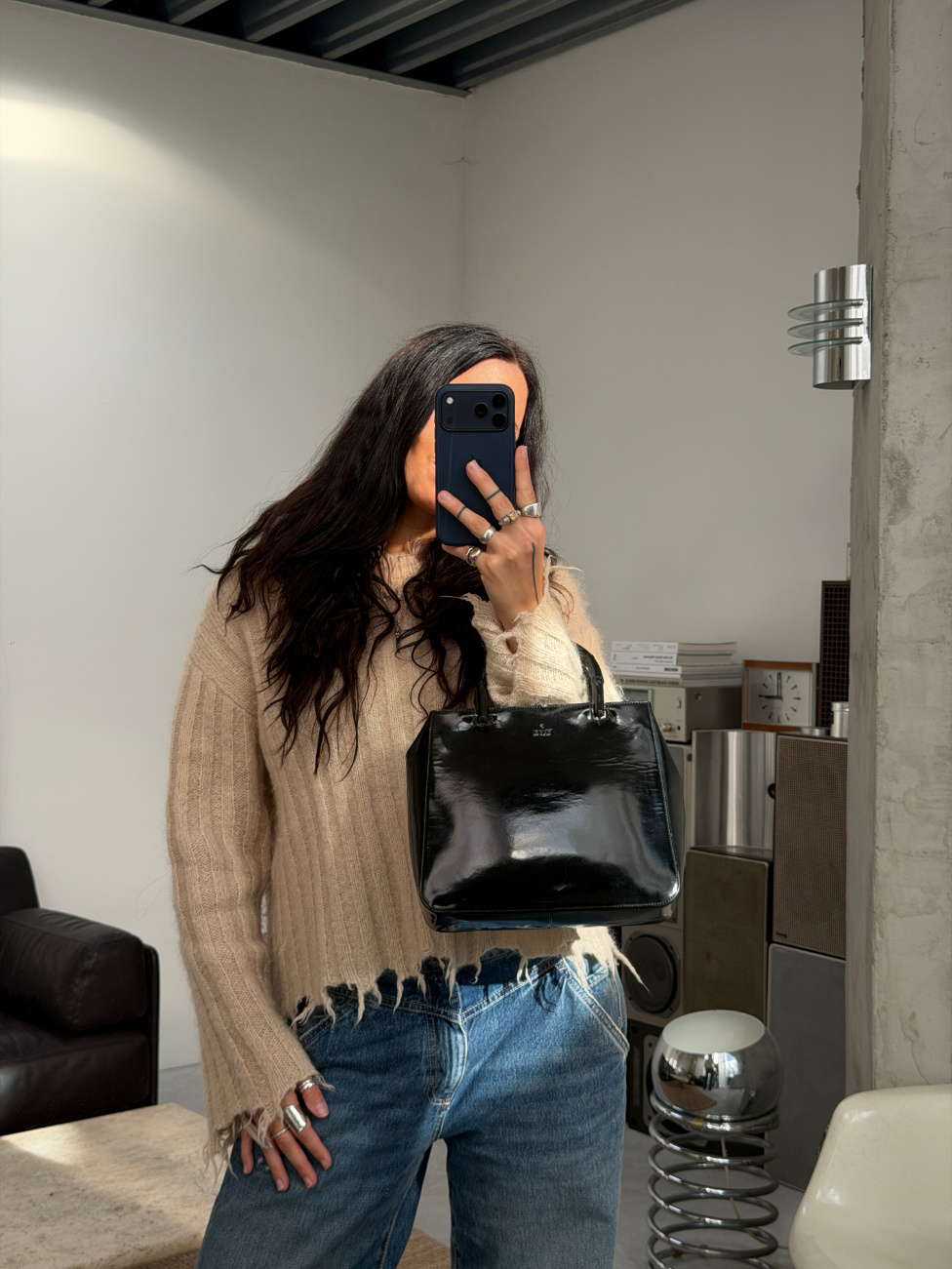 RR ARCHIVE Gucci Bamboo Patent Leather Mini