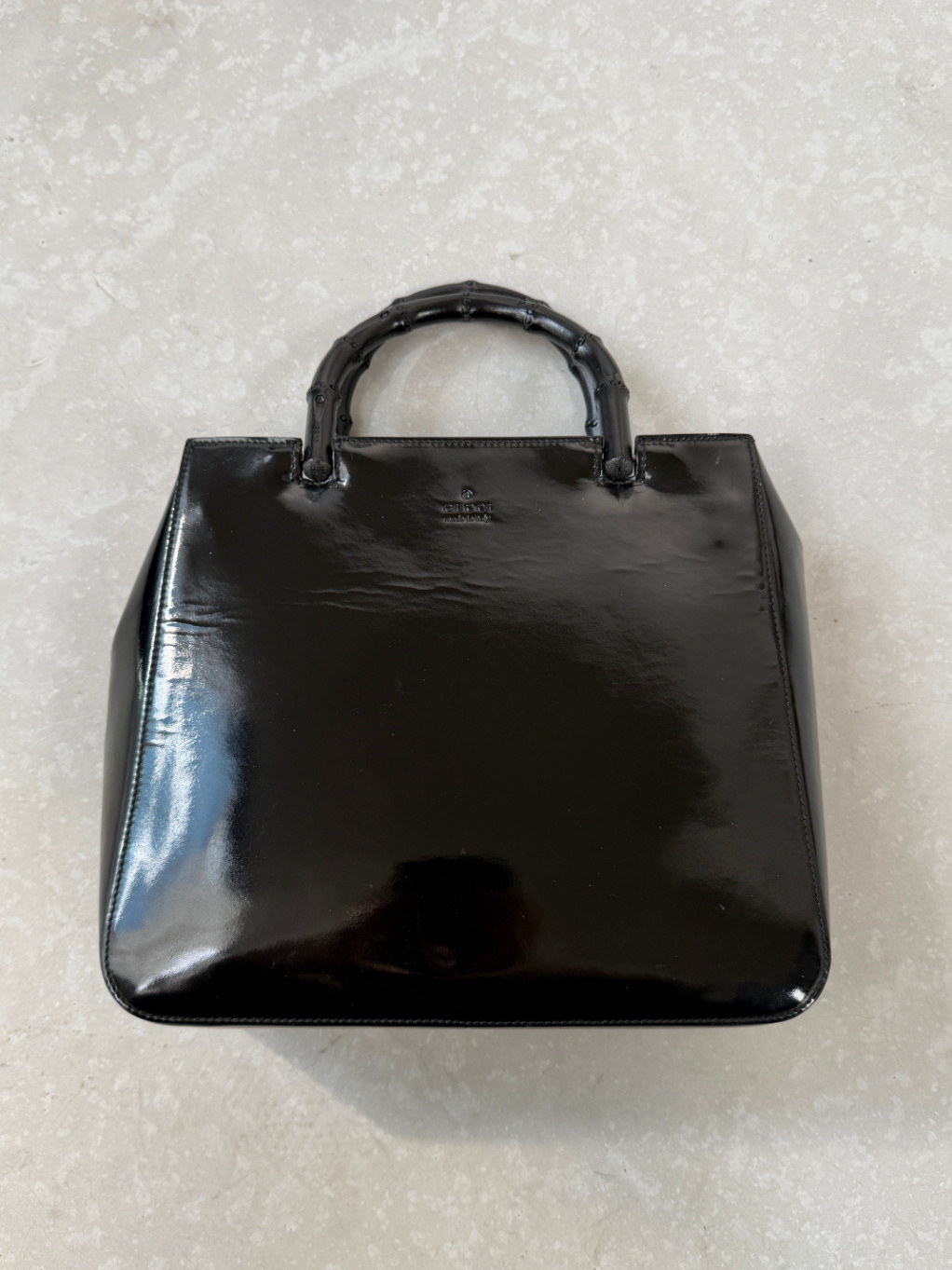 RR ARCHIVE Gucci Bamboo Patent Leather Mini