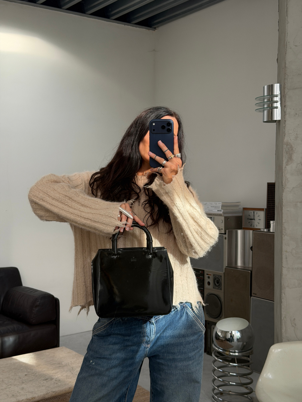 RR ARCHIVE Gucci Bamboo Patent Leather Mini
