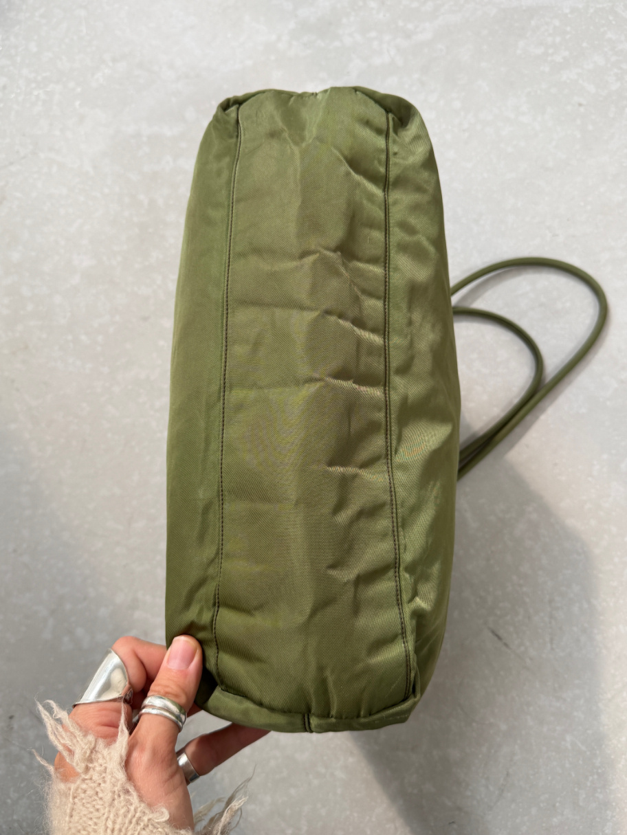 RR ARCHIVE Prada Nylon Double Handle Big Tote