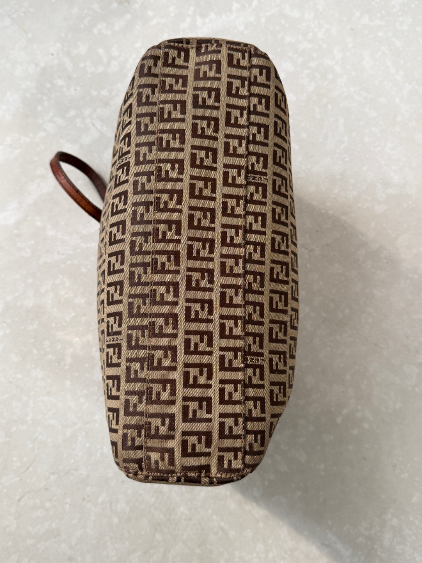 RR ARCHIVE Fendi Zucchino Canvas Handbag
