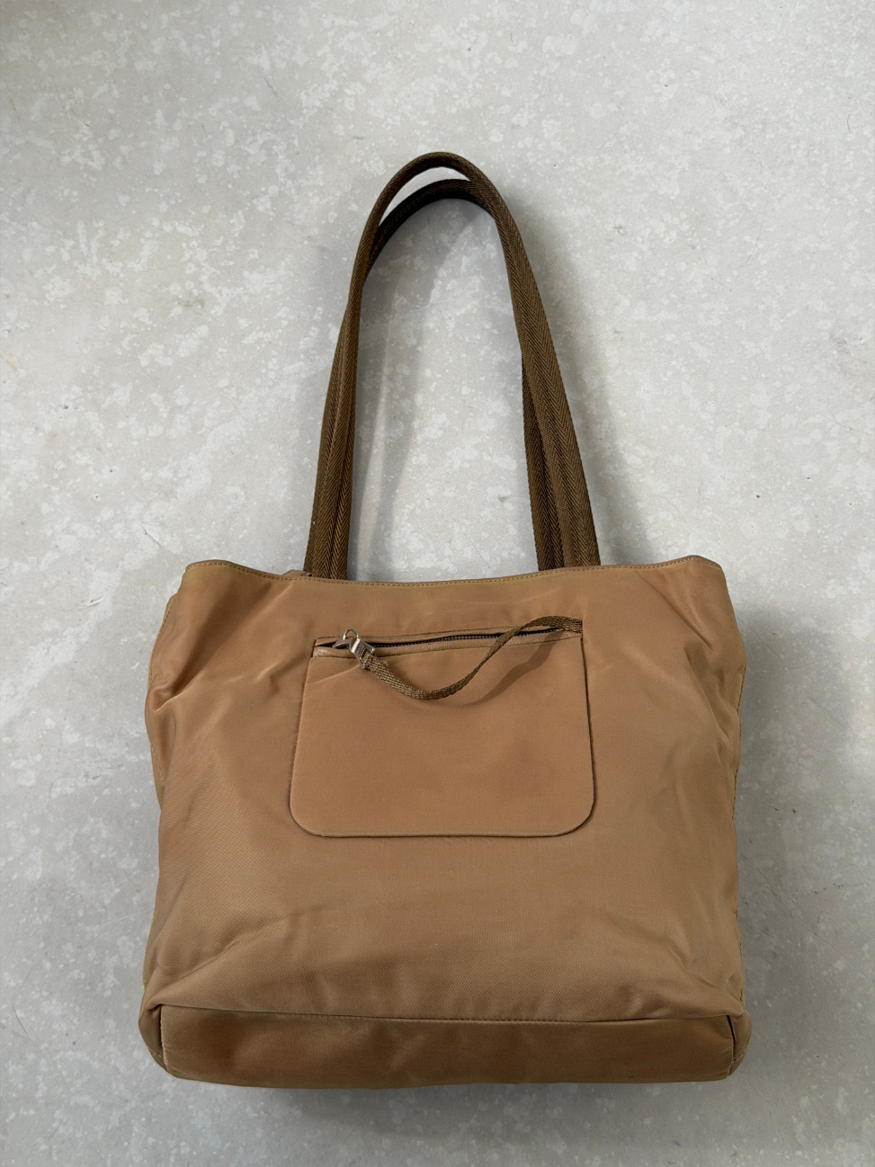 RR ARCHIVE Prada Nylon Double Handle Tote