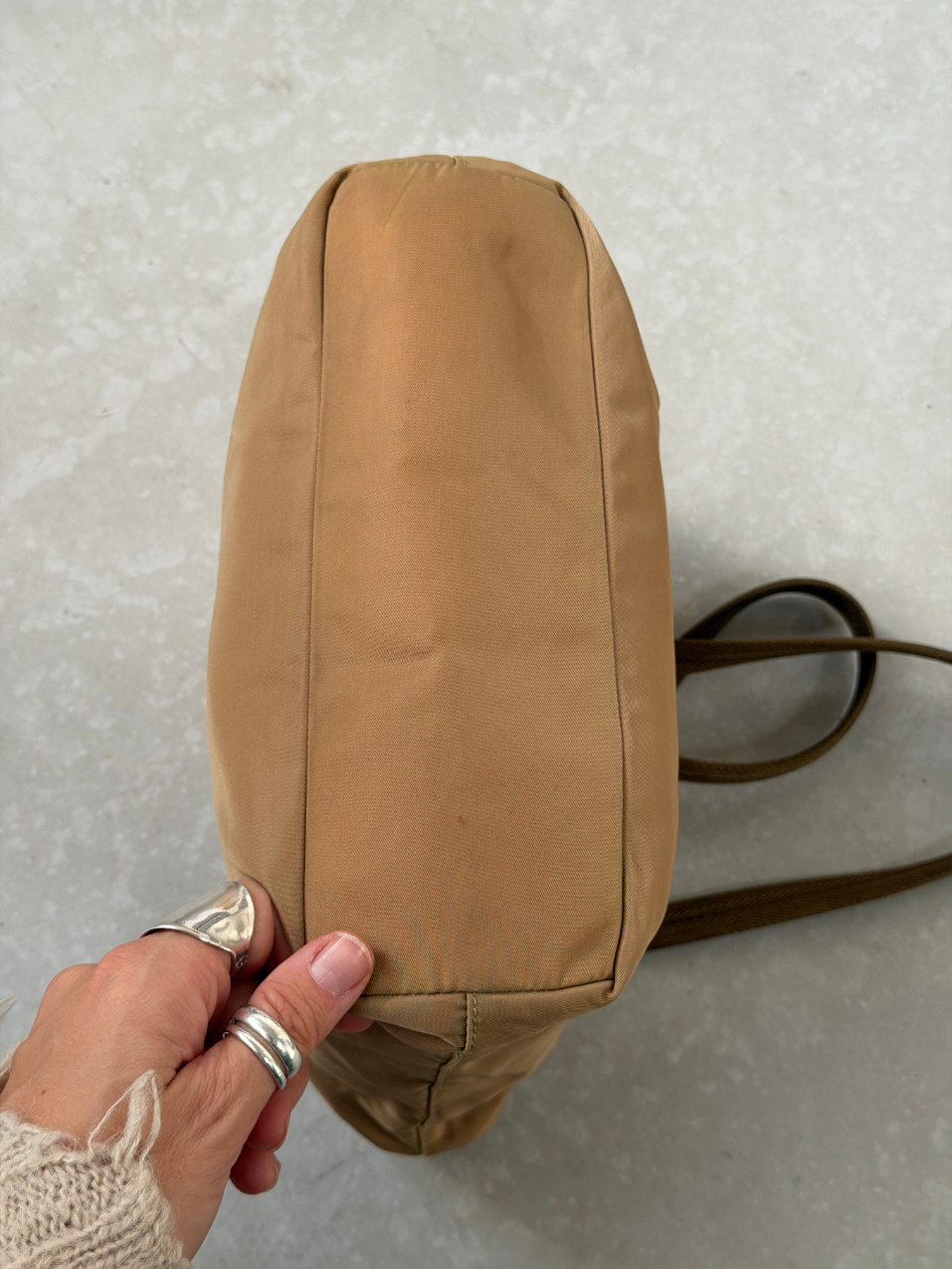 RR ARCHIVE Prada Nylon Double Handle Tote