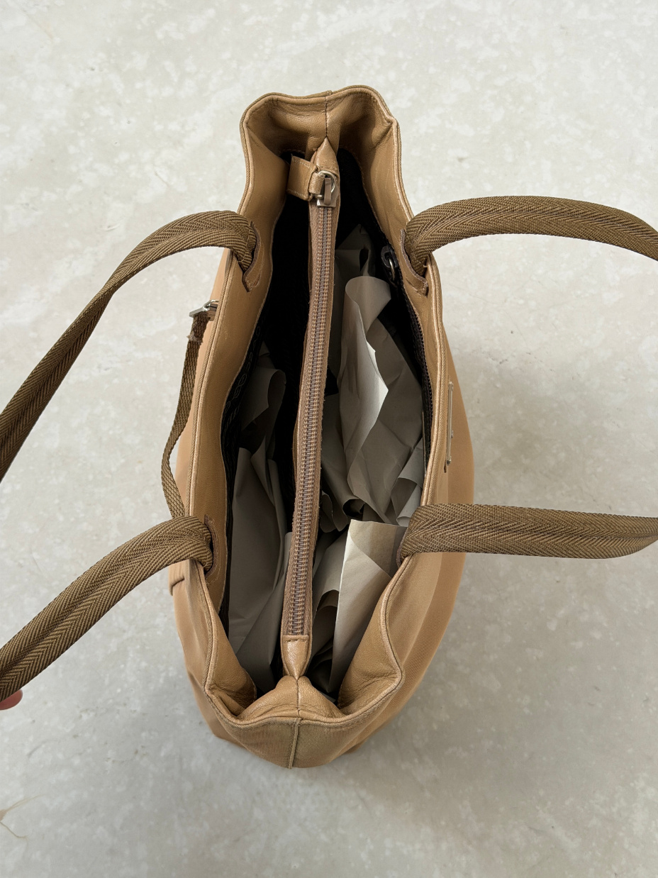 RR ARCHIVE Prada Nylon Double Handle Tote