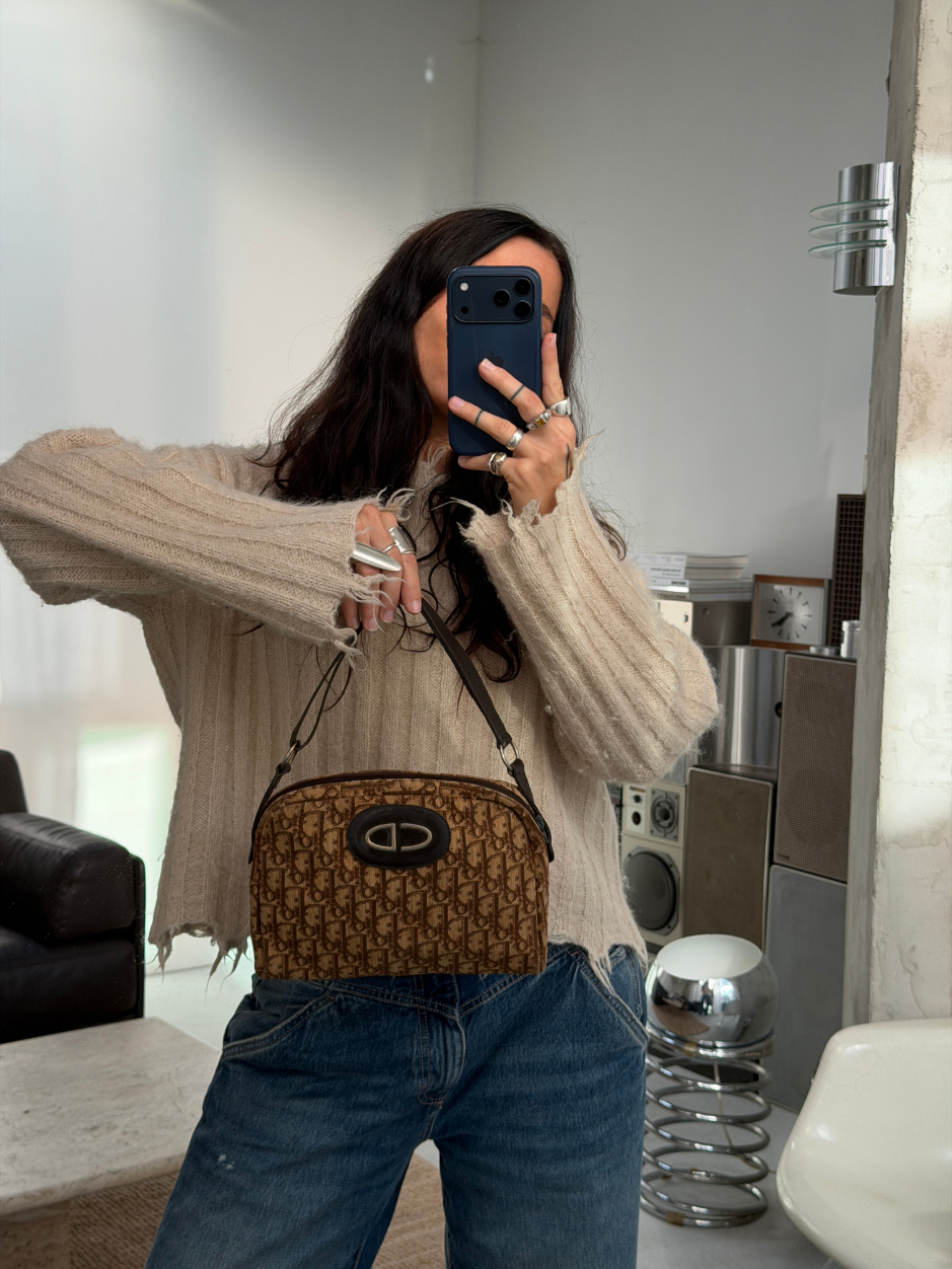 RR ARCHIVE Dior Monogram Trotter Handbag