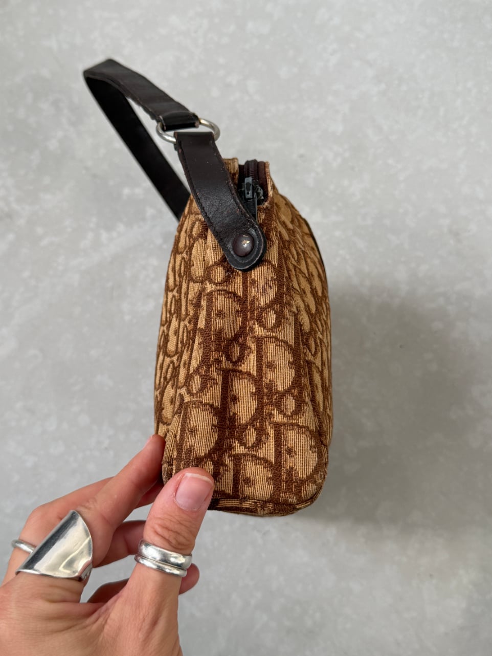 RR ARCHIVE Dior Monogram Trotter Handbag