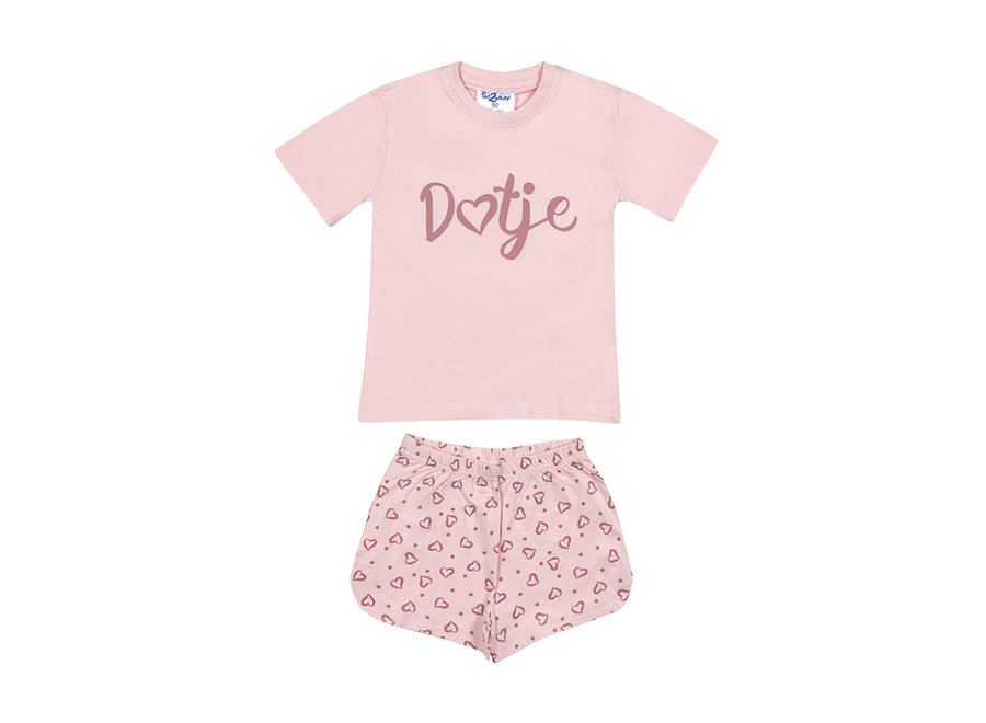 Shortama Dotje Licht Roze