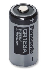 Panasonic Lithium CR123A battery 1400mAh 3V 17mm