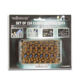 Velleman Velleman Set of 224 Ceramic Capacitors K/CAP1