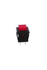 Push-button switch OFF-(ON) Black