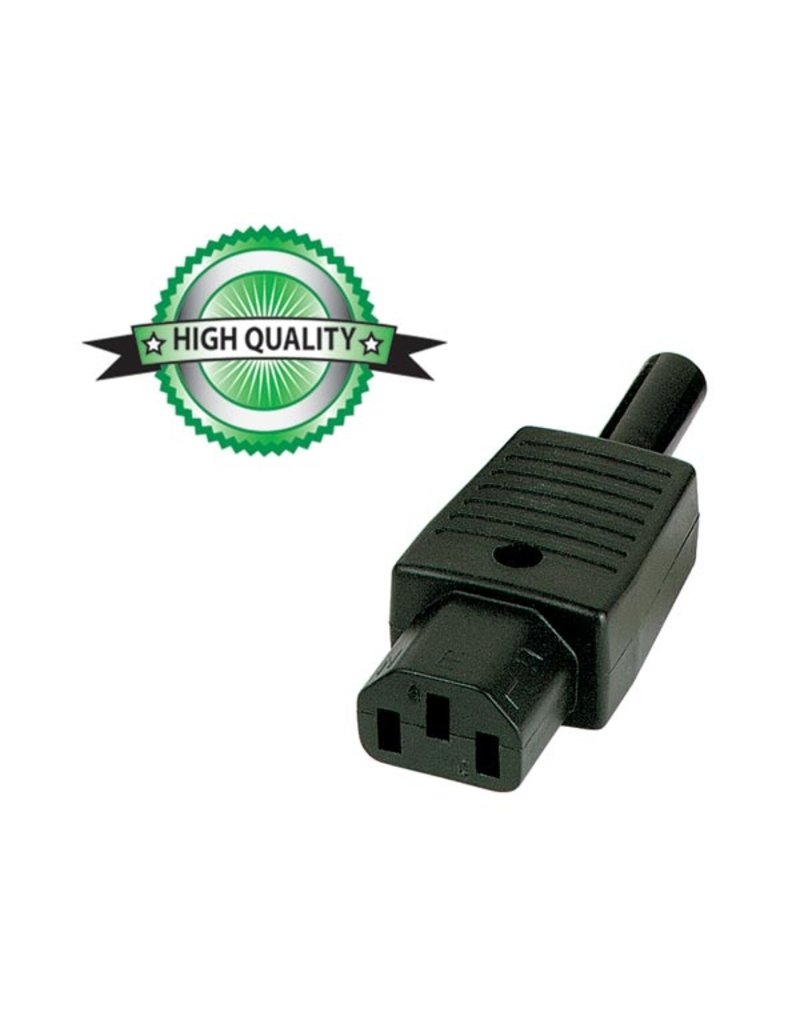 IEC AC Connector Female, Cable, 10A 230V