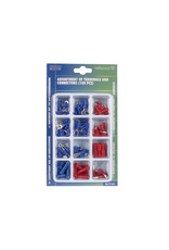 Assortment of Terminals and Connectors (100 Pcs) BL/F100