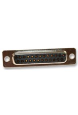 D-Sub connector, Female, 15 Way, Solder, Straight, Norcomp