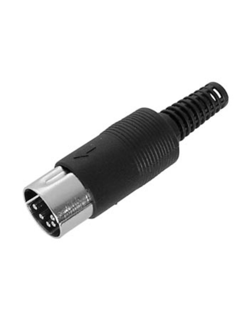 Hirschmann DIN Audio / Video Connector, 5 Contacts, Plug, Cable Mount, Solder, Metallised Plastic Body